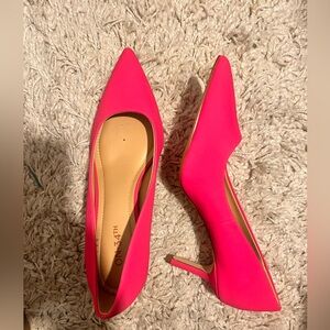 ON.34TH Hot Pink Stiletto Heels